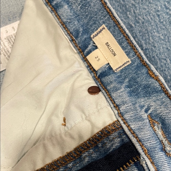Madewell Denim - Madewell Light Blue Balloon Jeans